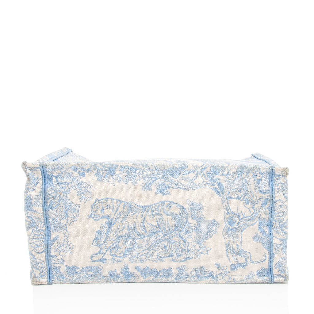 Dior Toile De Jouy Small Book Tote (SHF-k1Q2EC)