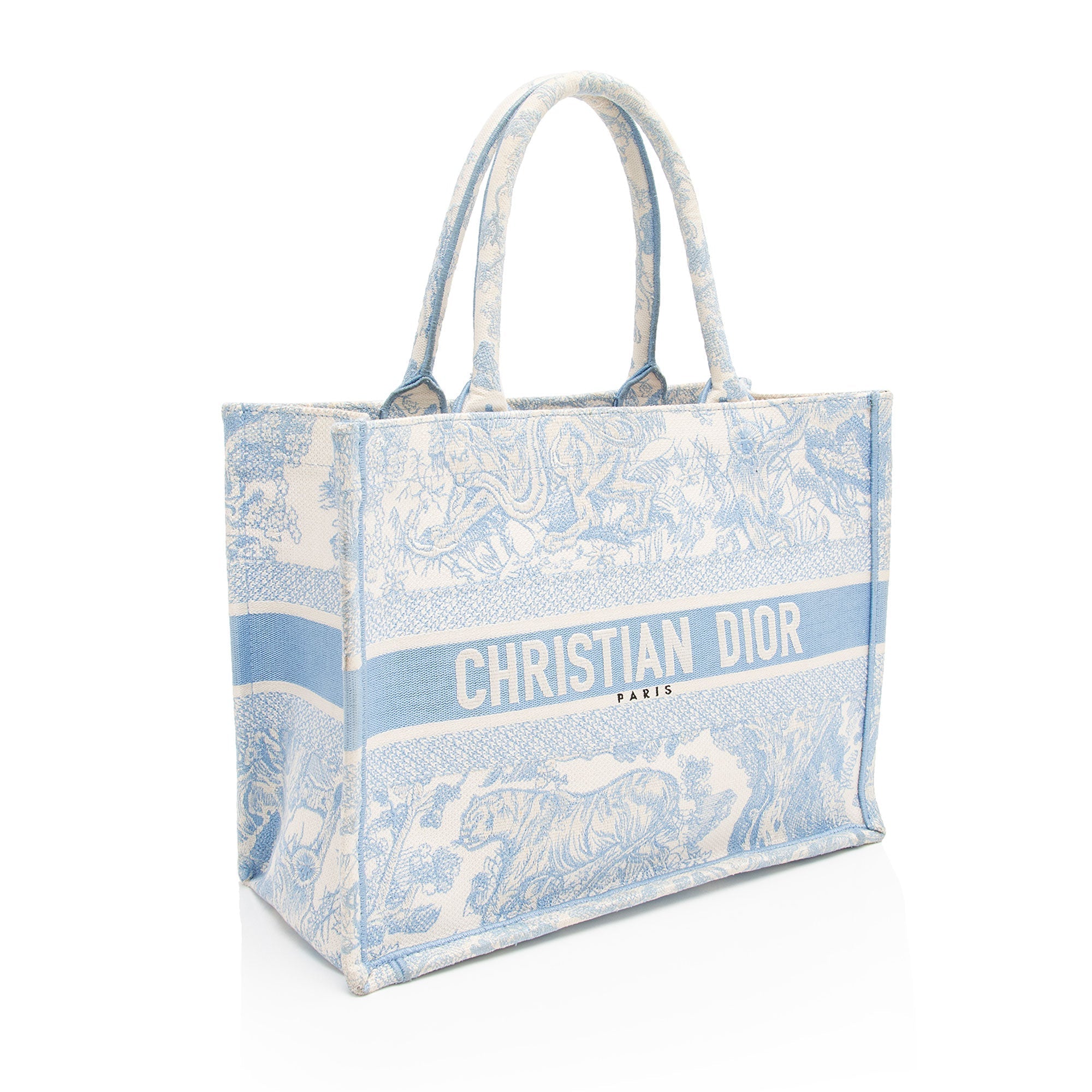 Dior Toile De Jouy Small Book Tote (SHF-k1Q2EC)