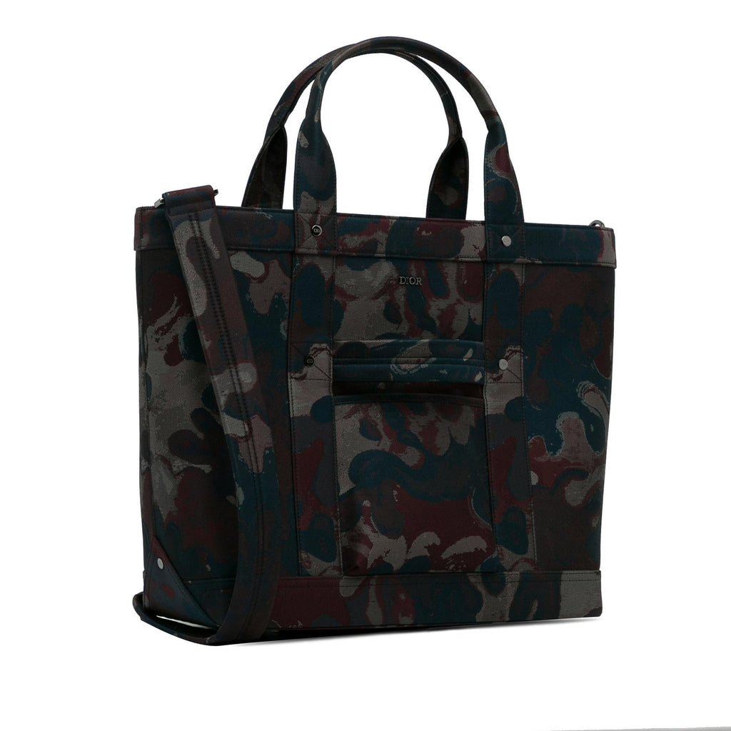Dior x Peter Doig Camouflage Satchel (SHG-XHhBJU)