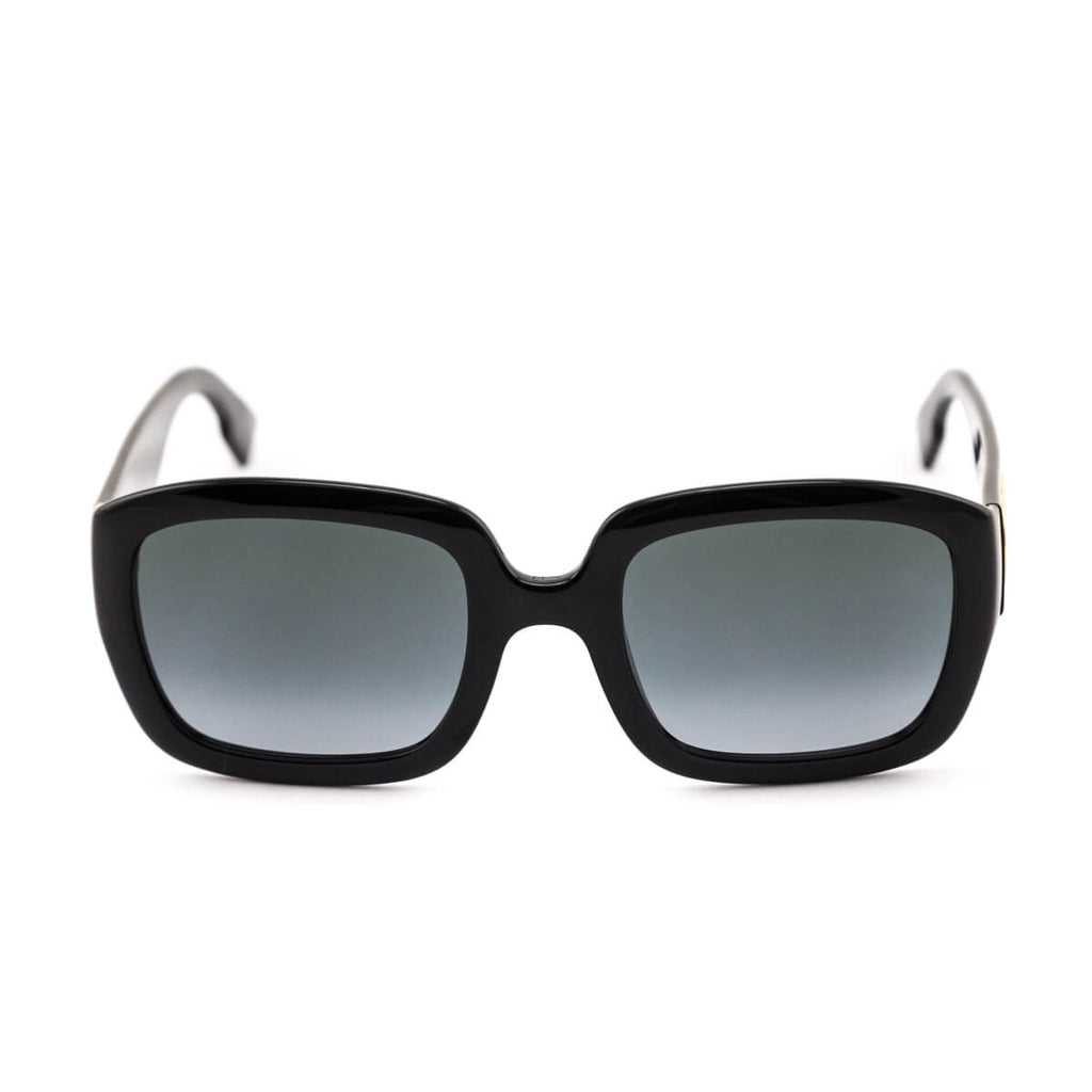 Dior Black DDior Square Tinted Logo Sunglasses