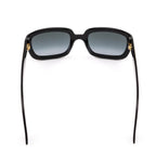 Dior Black DDior Square Tinted Logo Sunglasses