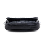 Dior Black Lambskin Mini Chain Bag