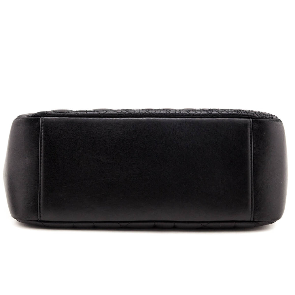 Dior Black Mini Cannage Calfskin Miss Dior Shoulder Bag