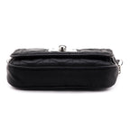 Dior Black Nylon Cannage Mini Crossbody