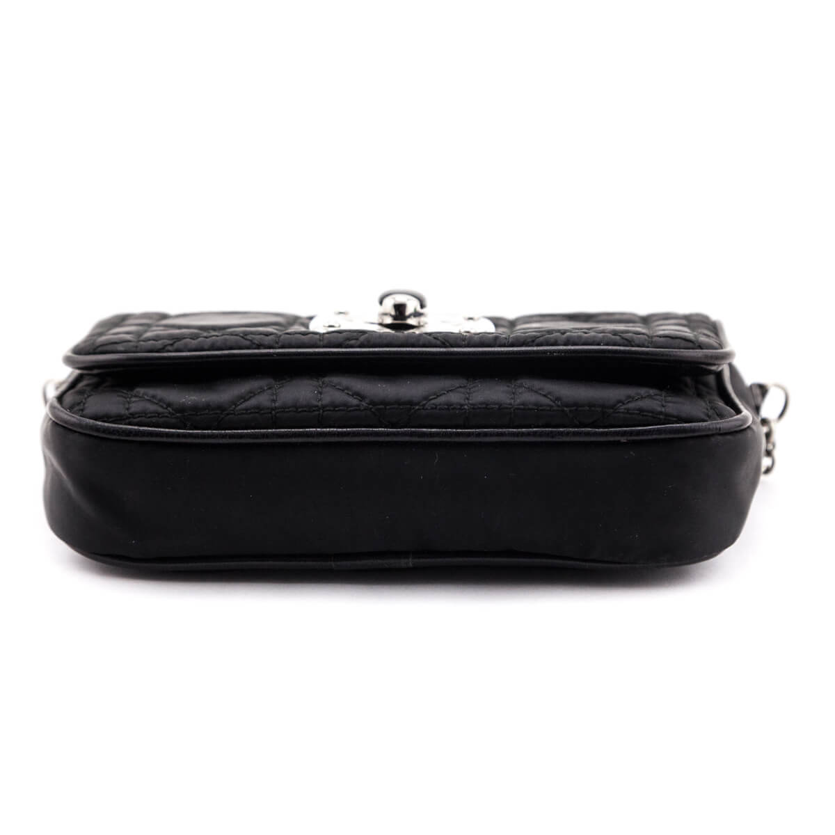 Dior Black Nylon Cannage Mini Crossbody