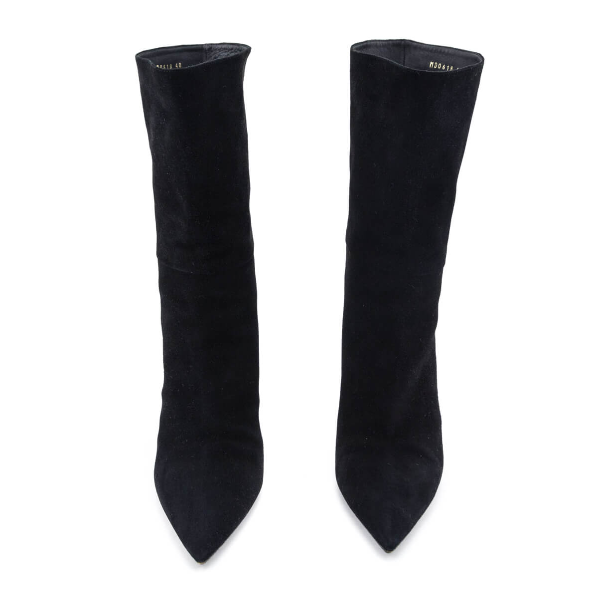 Dior Black Suede Ankle Boots Size US 10 | EU 40