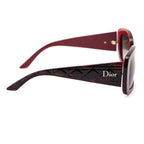 Dior Brown & Red Lady Lady2 Sunglasses