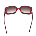 Dior Brown & Red Lady Lady2 Sunglasses