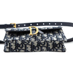 Dior Blue Dior Oblique Saddle Belt Bag