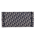 Dior Blue Oblique Embroidery Medium Book Tote