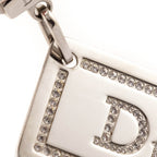 Dior Diamante Logo Keychain