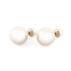 Dior Faux Pearl Tribales Stud Earrings