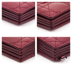 Dior Red Patent Card Case Wallet