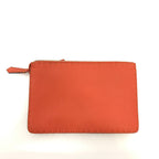 FENDI Clutch bag 7VA350 leather Orange Celeria unisex(Unisex)