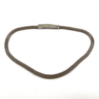 Fendi Silver Metal Belt