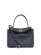 Balenciaga Women Rodeo Small Shoulder Bag In Used-Effect Leather