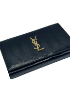 SAINT LAURENT - Monogramme Patent Chain Wallet Bag