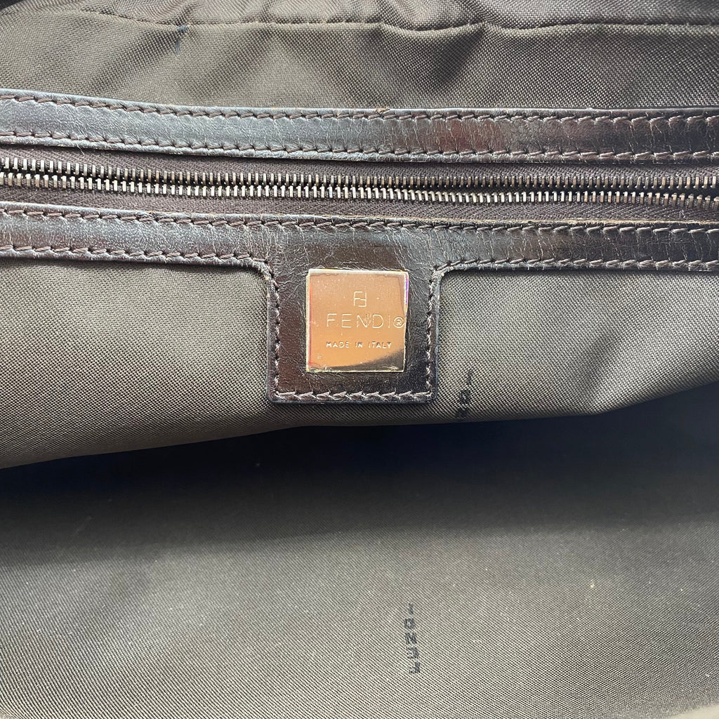 Fendi Zucchino Bowler Bag