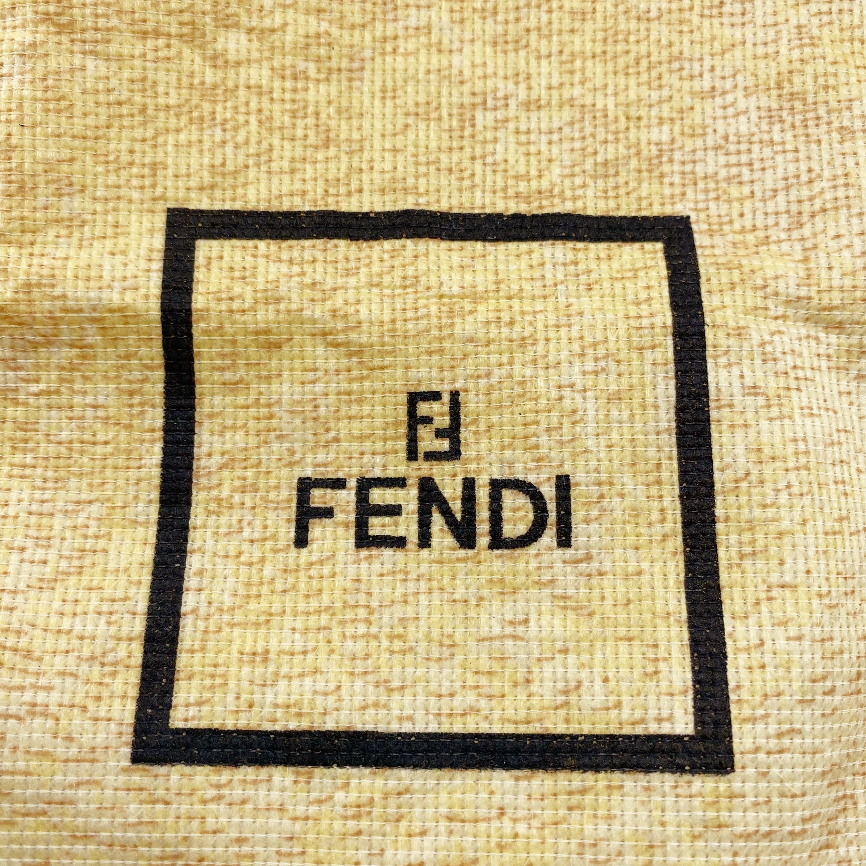 Fendi monogram tote bag