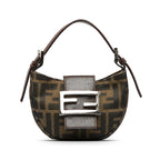 FENDI Mini Zucca Croissant Baguette