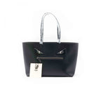 Fendi Monster Eye Roll Black Leather Tote