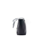 Fendi Monster Eye Roll Black Leather Tote