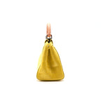 Fendi Yellow Crocodile Peekaboo Iconic Mini