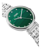 Fendi Womens Forever Fendi Stainless Steel 29mm Bracelet Fashion Watch