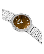 Fendi Womens Forever Fendi Stainless Steel 19mm Bracelet Fashion Watch