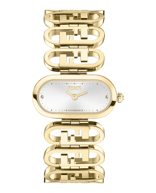 Fendi Womens  Gold 28mm Bracelet Fashion Watch