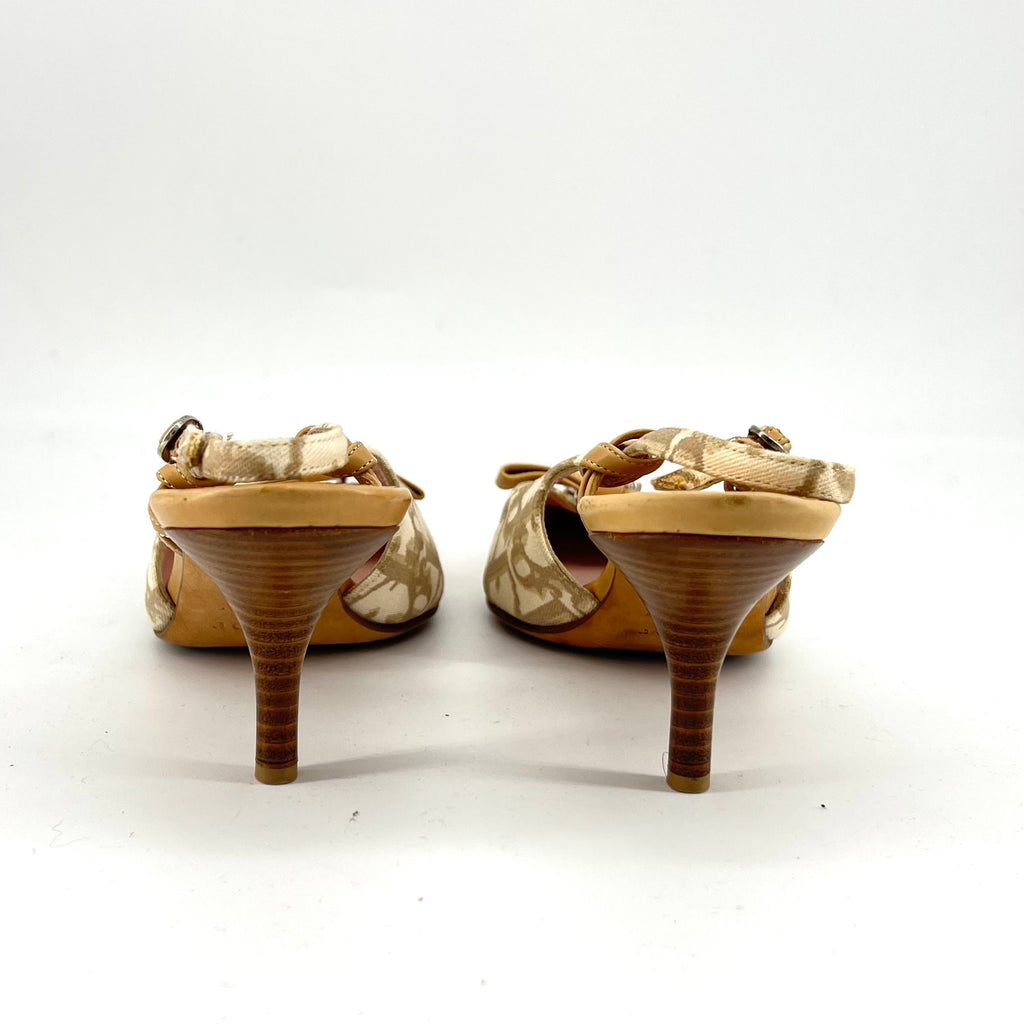 Dior monogram high heels
