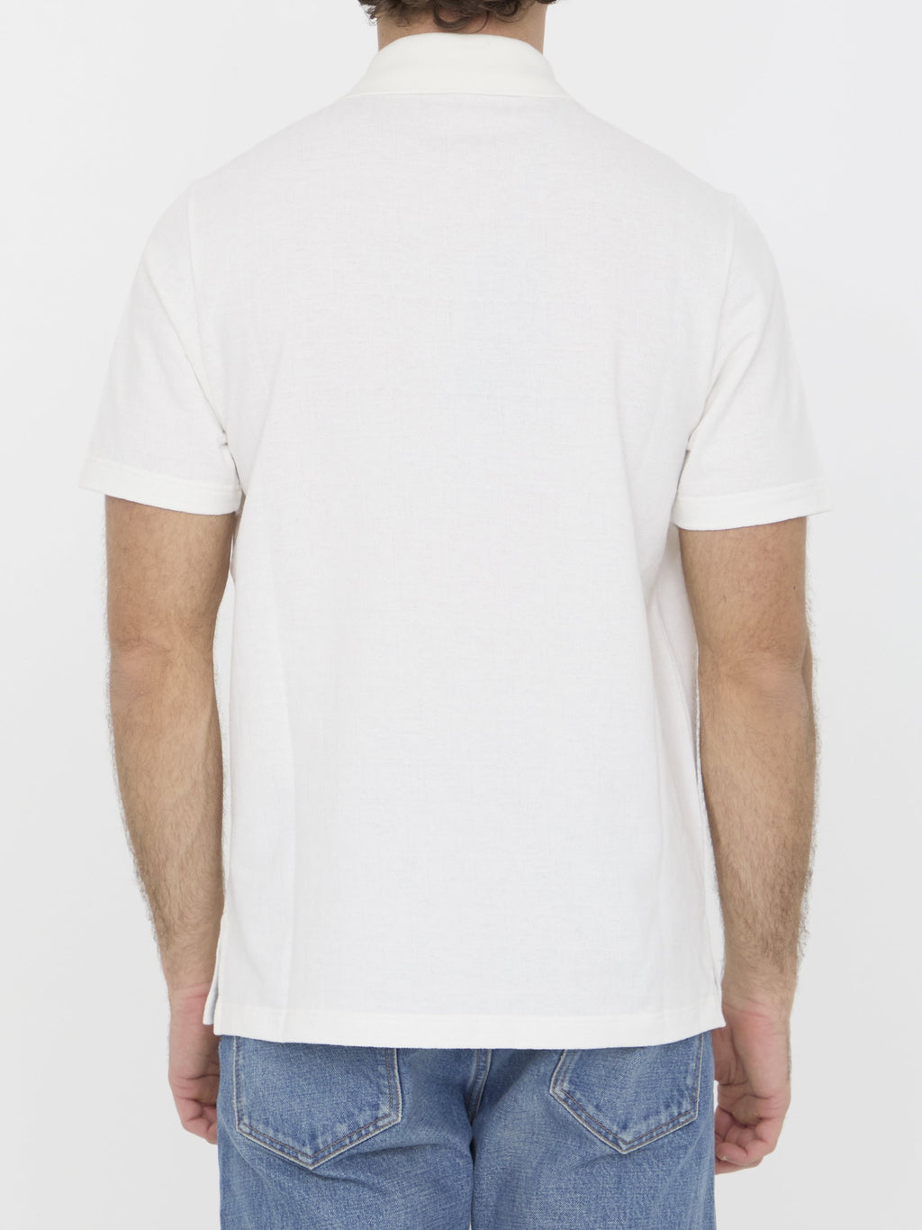 FENDI FF Monogram Polo Shirt - Regular Fit (Size L)