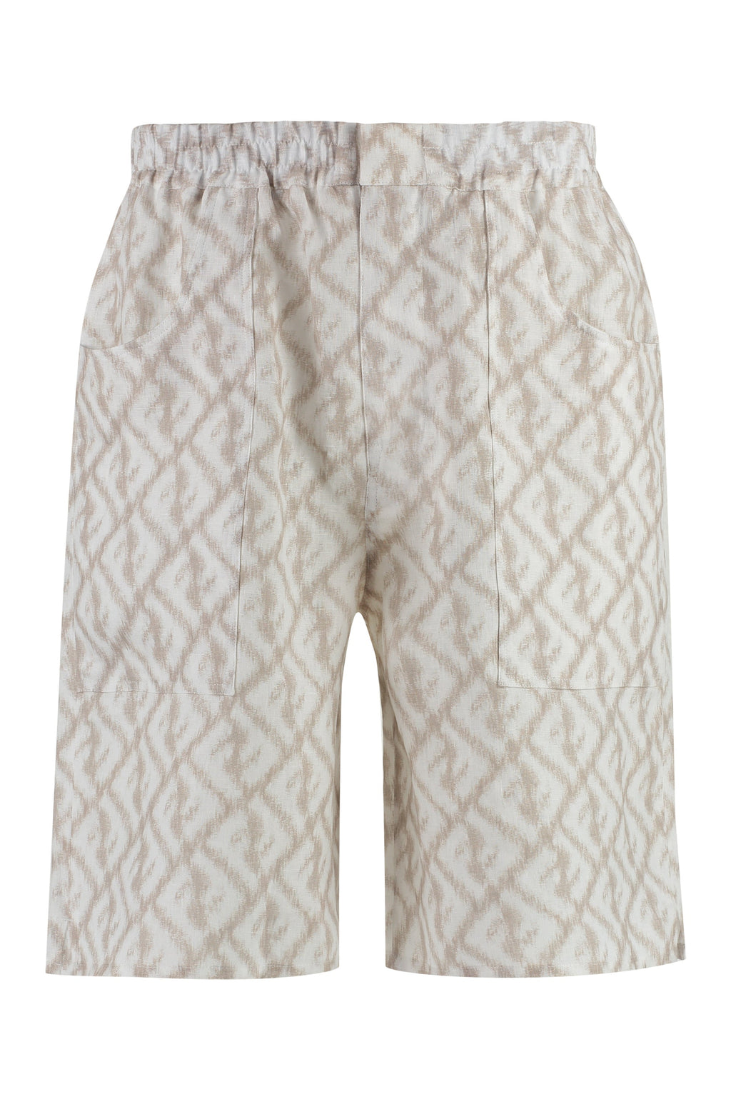 FENDI Mini Linen Shorts for Men