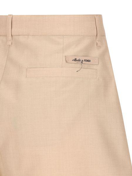 FENDI Mini Woven Shorts for Men - SS24 Collection