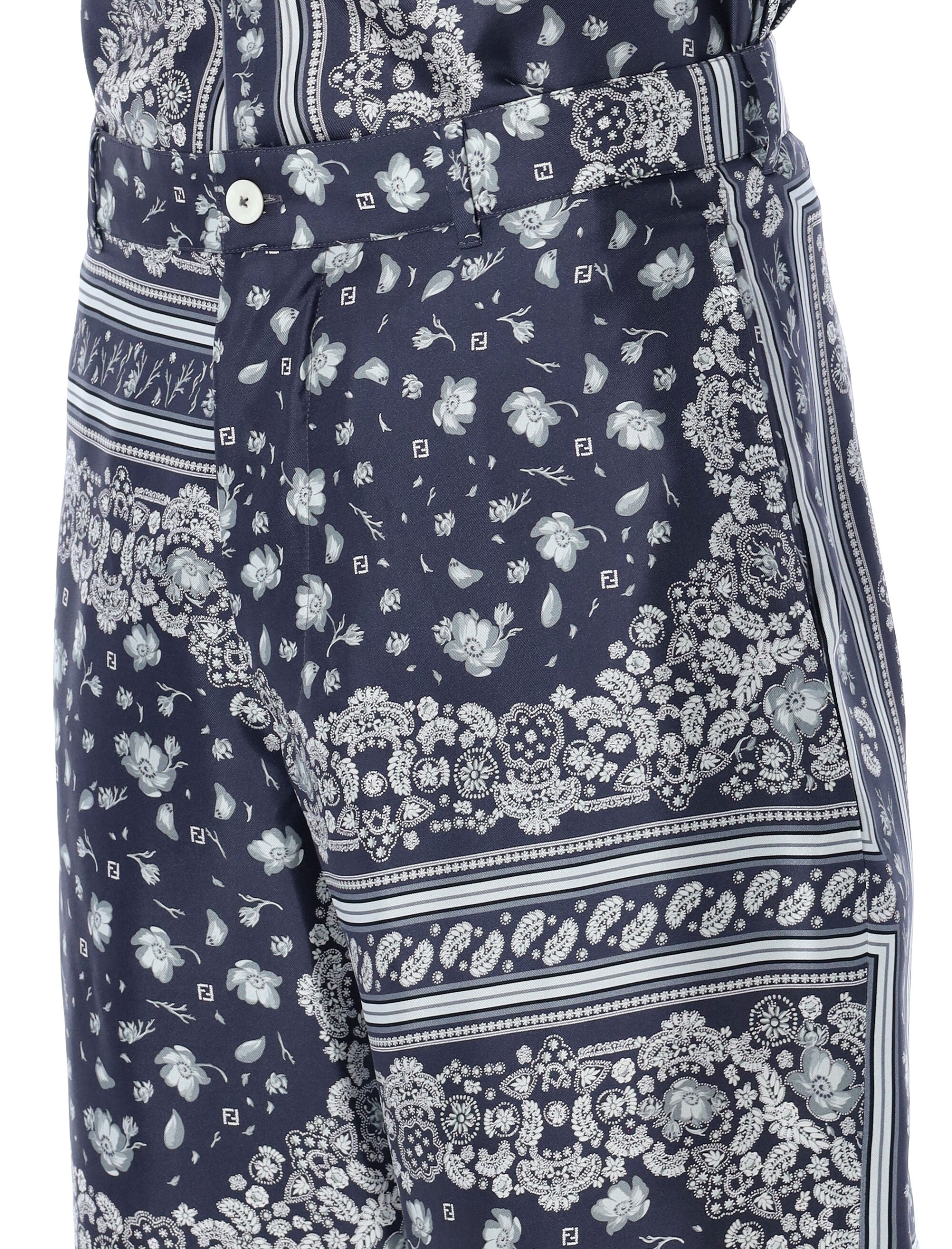 FENDI Silk Shorts - Size 48