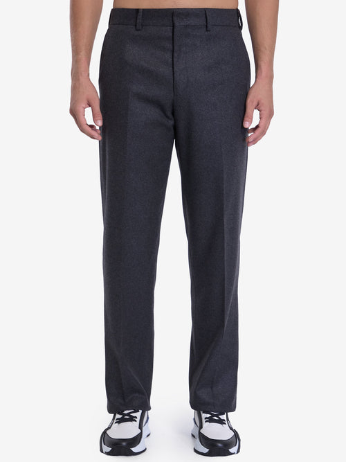 FENDI Stretch Cashmere Trousers for Men