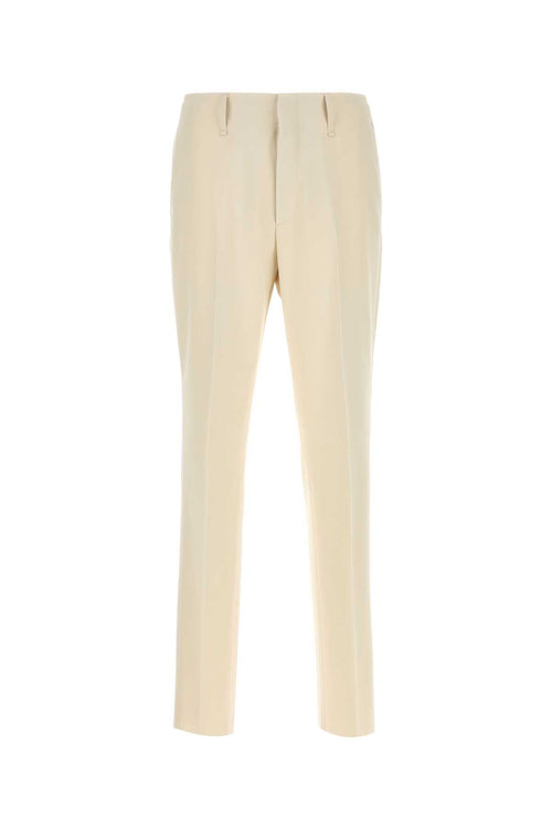 FENDI Virgin Wool Gabardine Trousers for Men - SS25