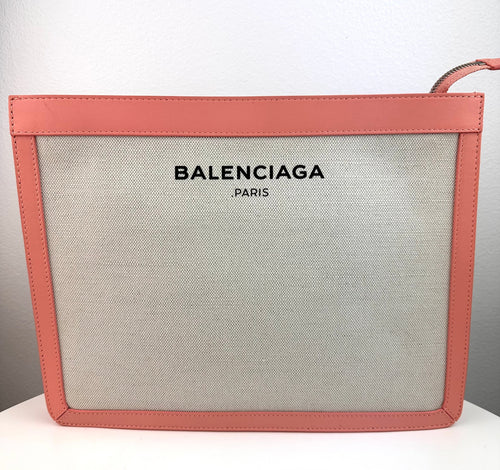 Balenciaga Canvas Pochette