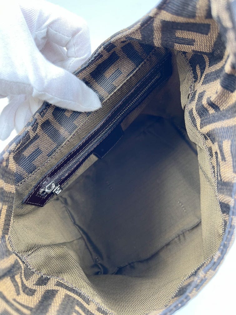 Fendi Zucca Mini Hobo Bag