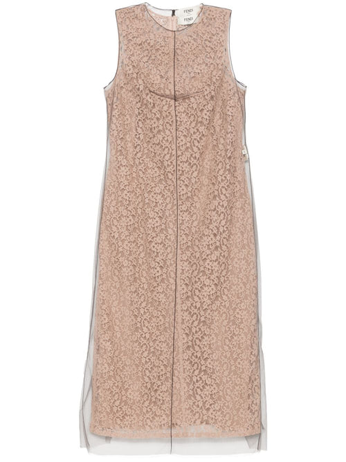 FENDI Lace Midi Dress
