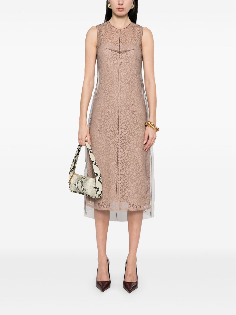 FENDI Lace Midi Dress