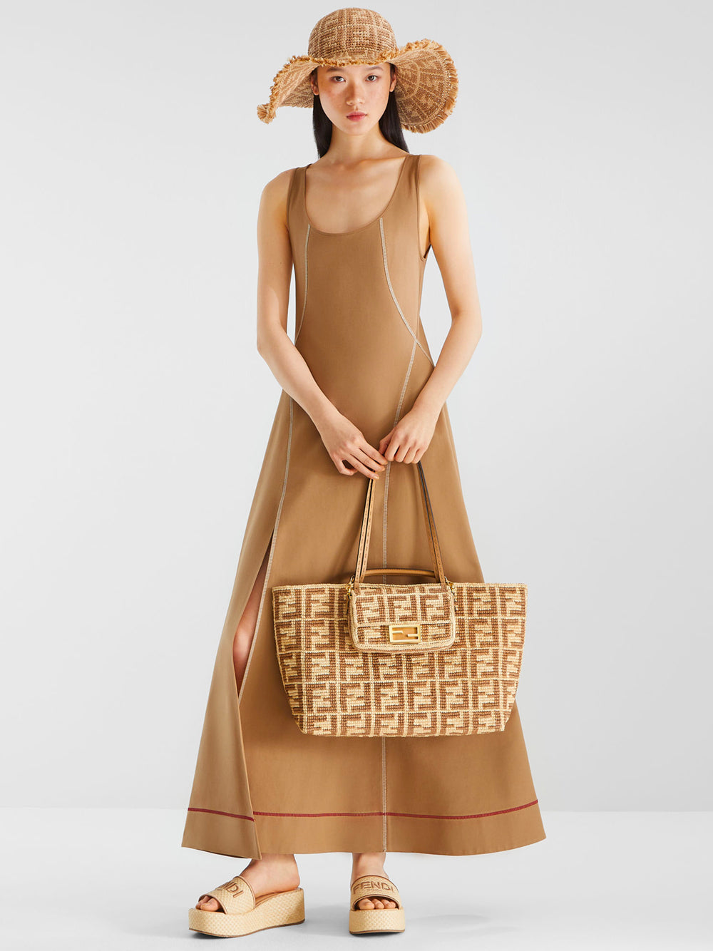 FENDI Chic Mini Dress for Women - FW25 Collection
