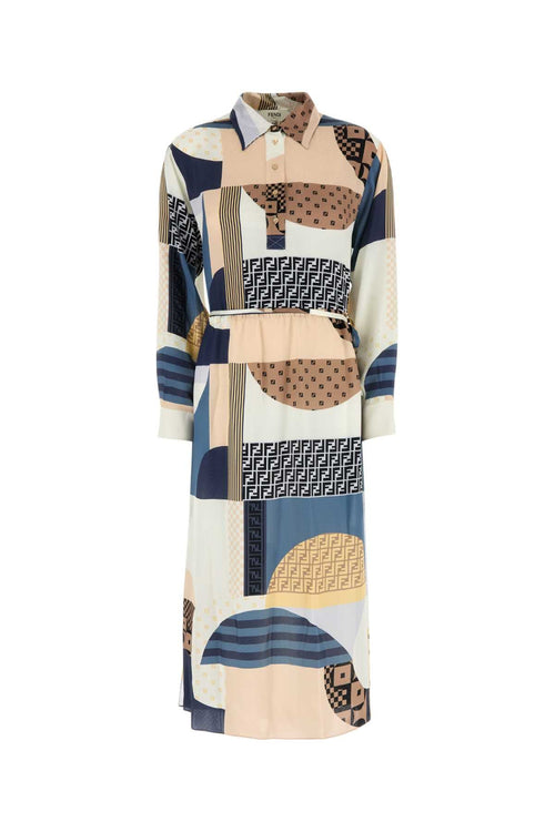 FENDI Womens Mini Dress - SS25 Collection