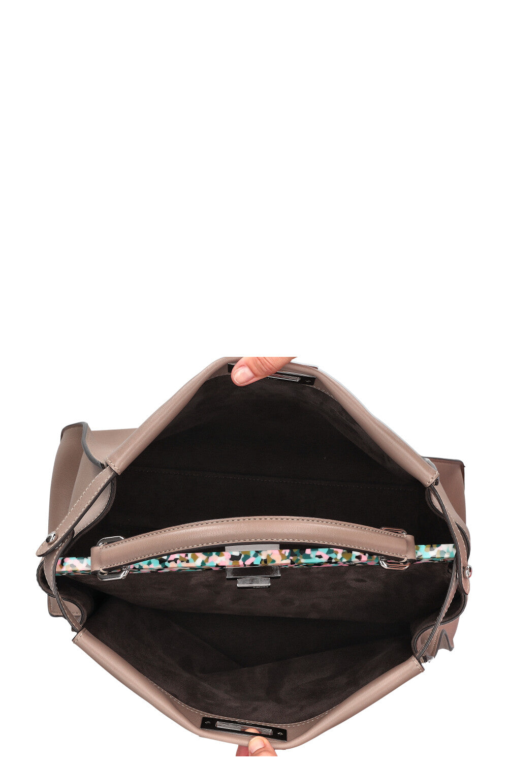 FENDI Peekaboo Large Taupe
