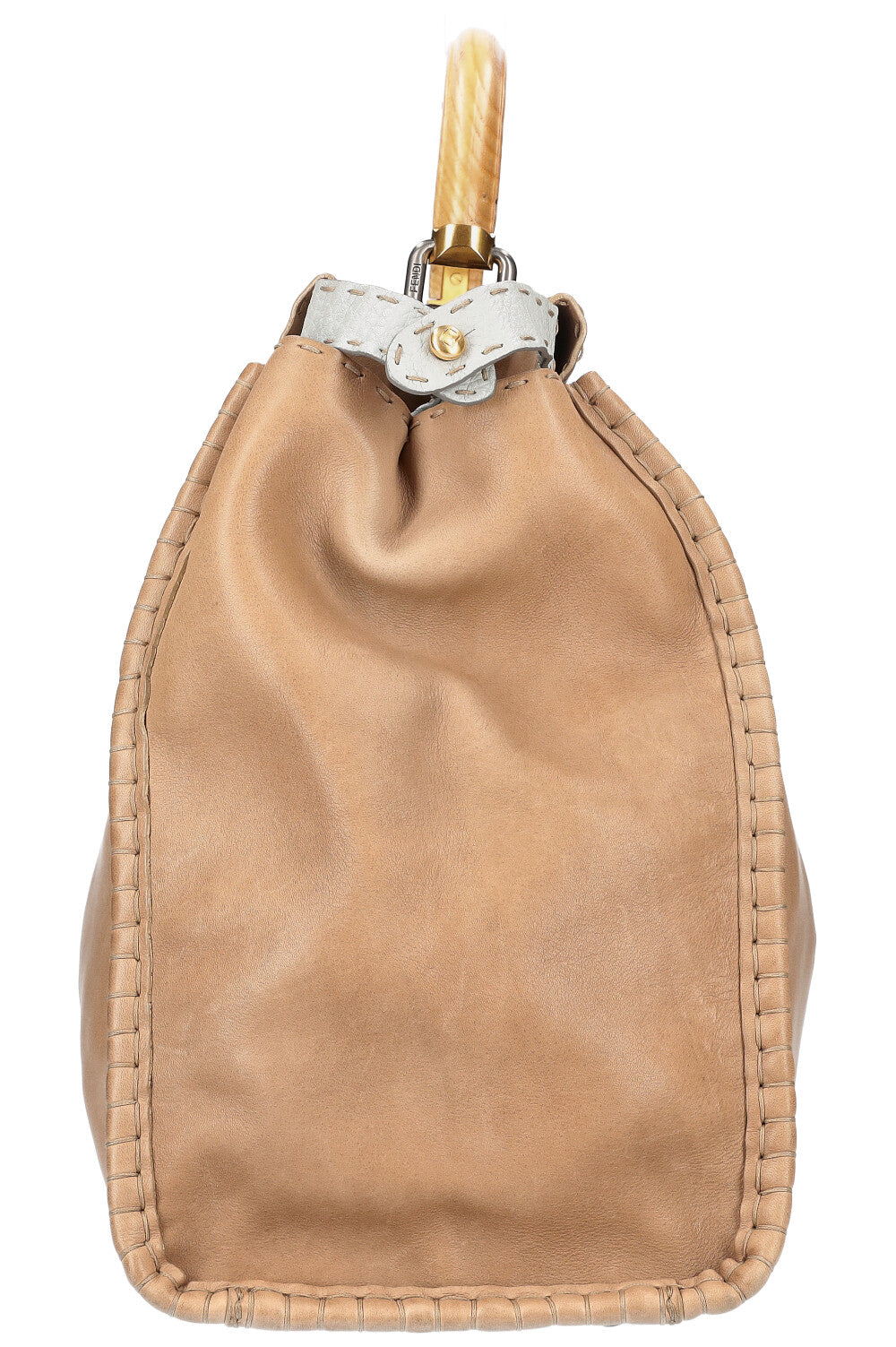 FENDI Peekaboo Large Wood Beige