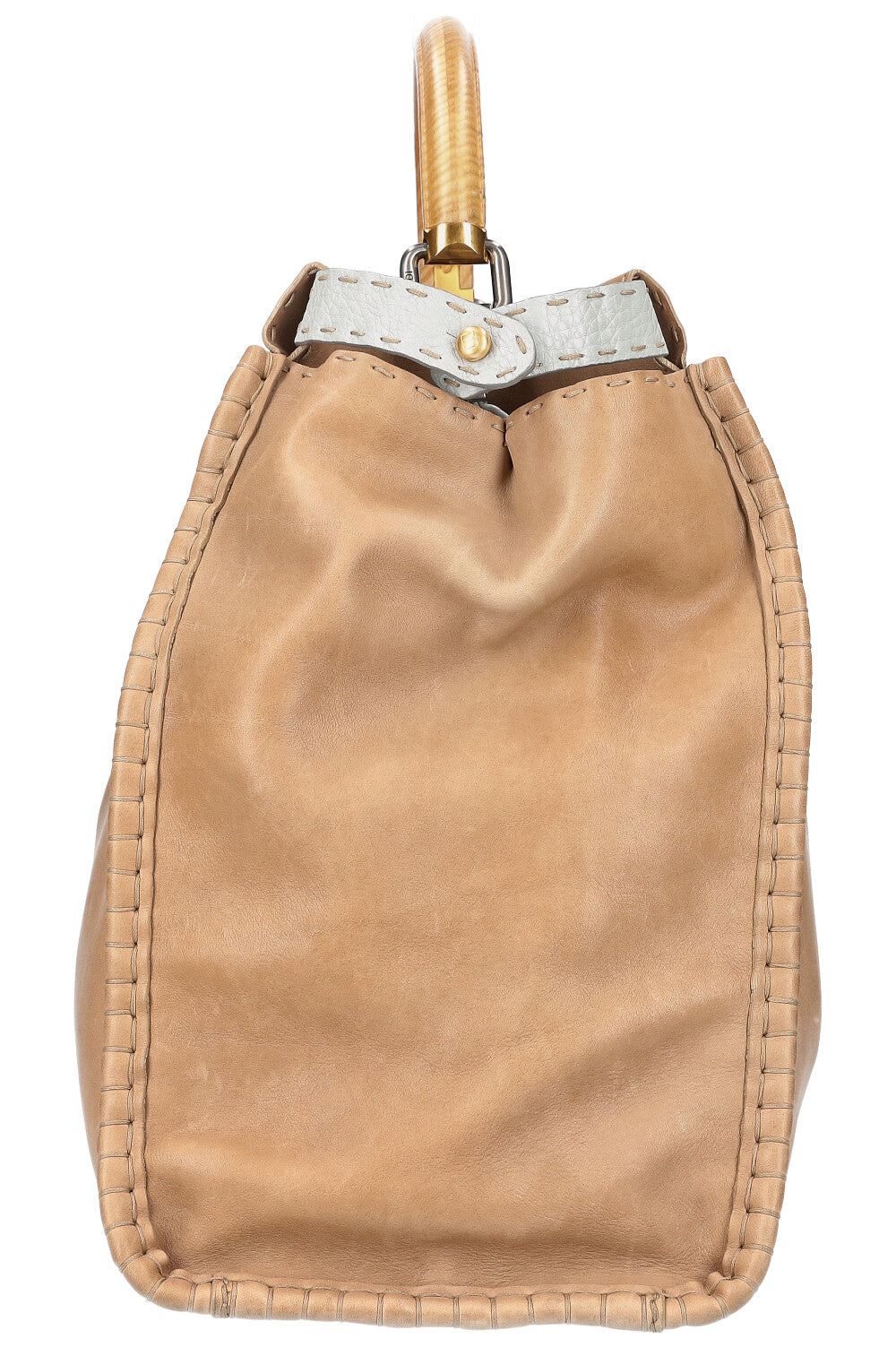 FENDI Peekaboo Large Wood Beige