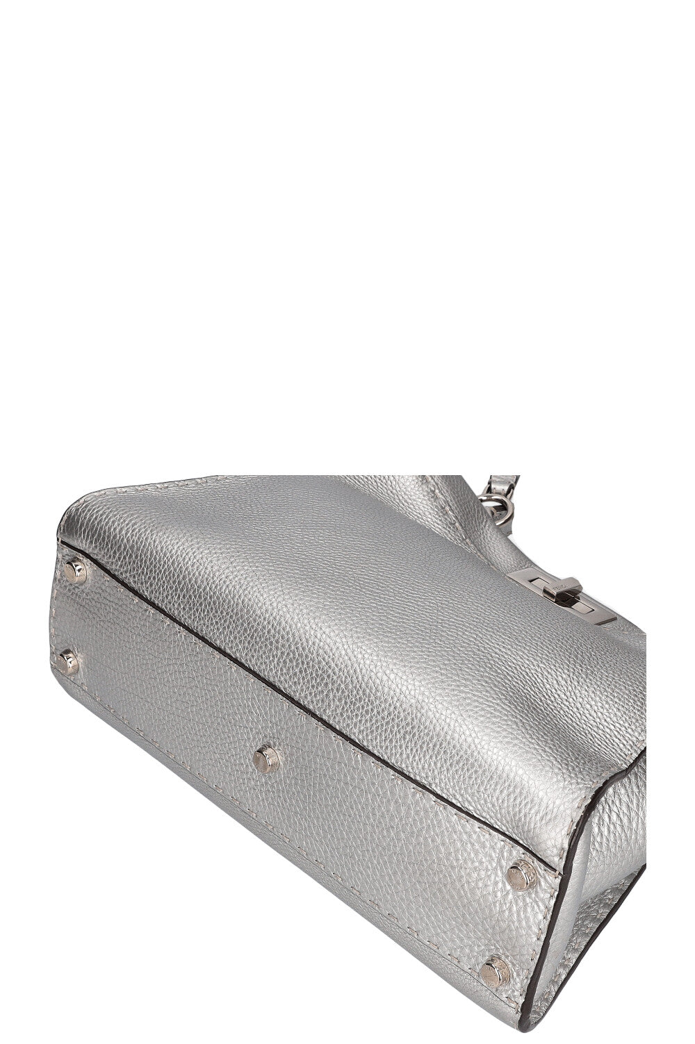 FENDI Peekaboo Medium Silver