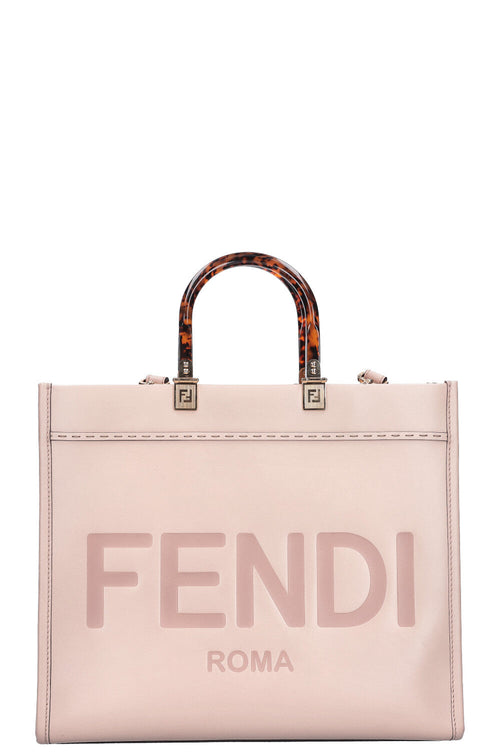 FENDI Sunshine Tote Bag Powder