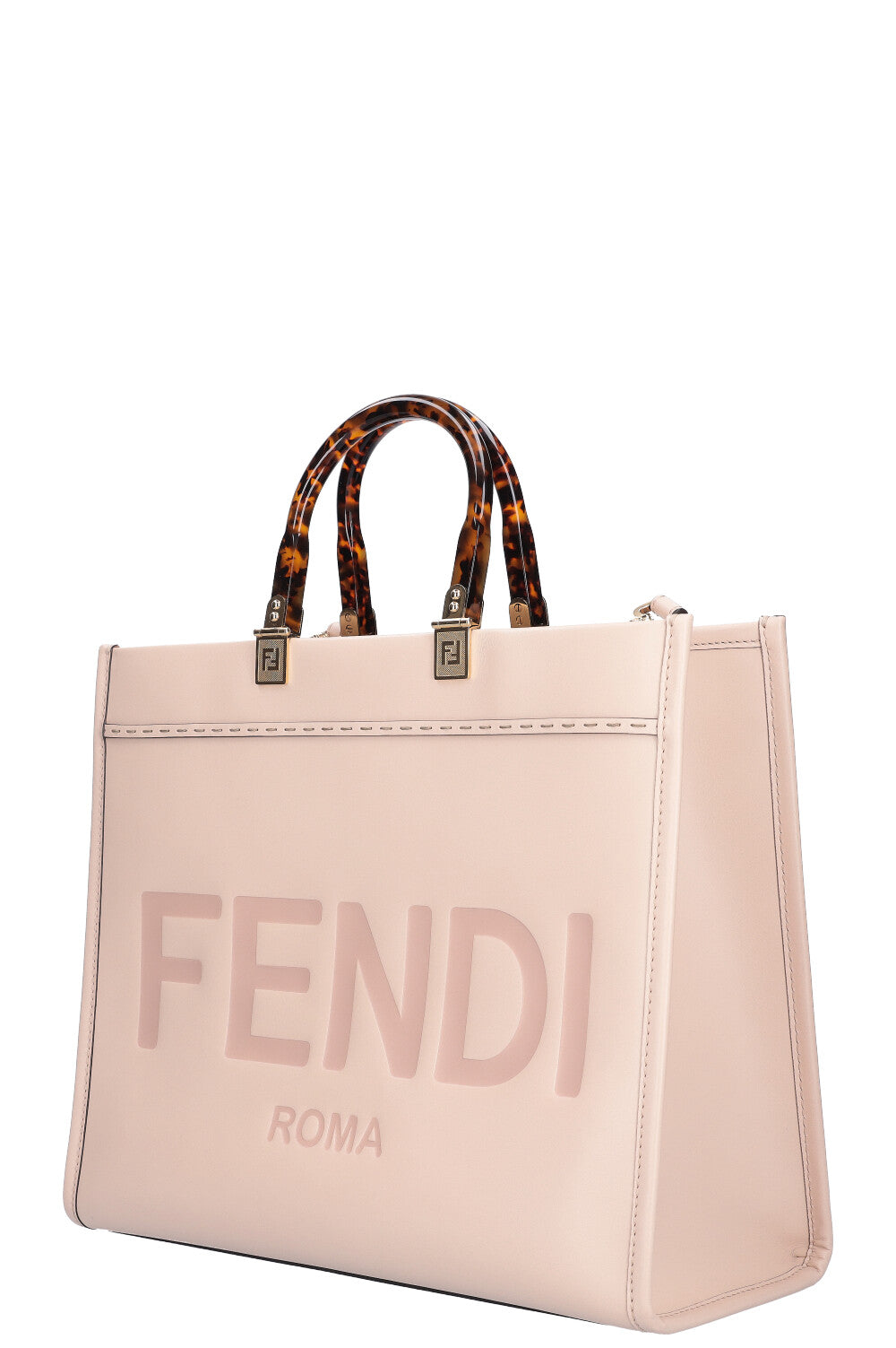FENDI Sunshine Tote Bag Powder