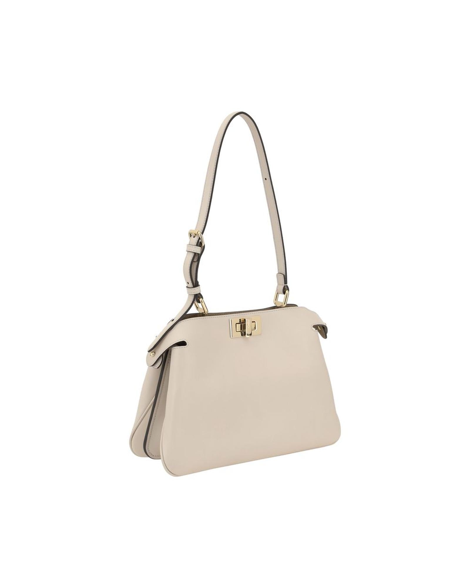 Fendi Kan I Small Leather Shoulder Bag Women Multicolor